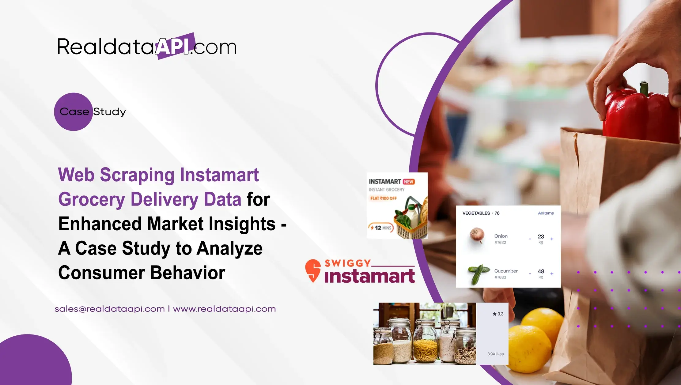 Web Scraping Instamart Grocery Delivery Data for Enhanced Market Insights